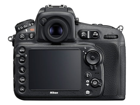 Nikon D810, reflex full frame, LCD e mirino